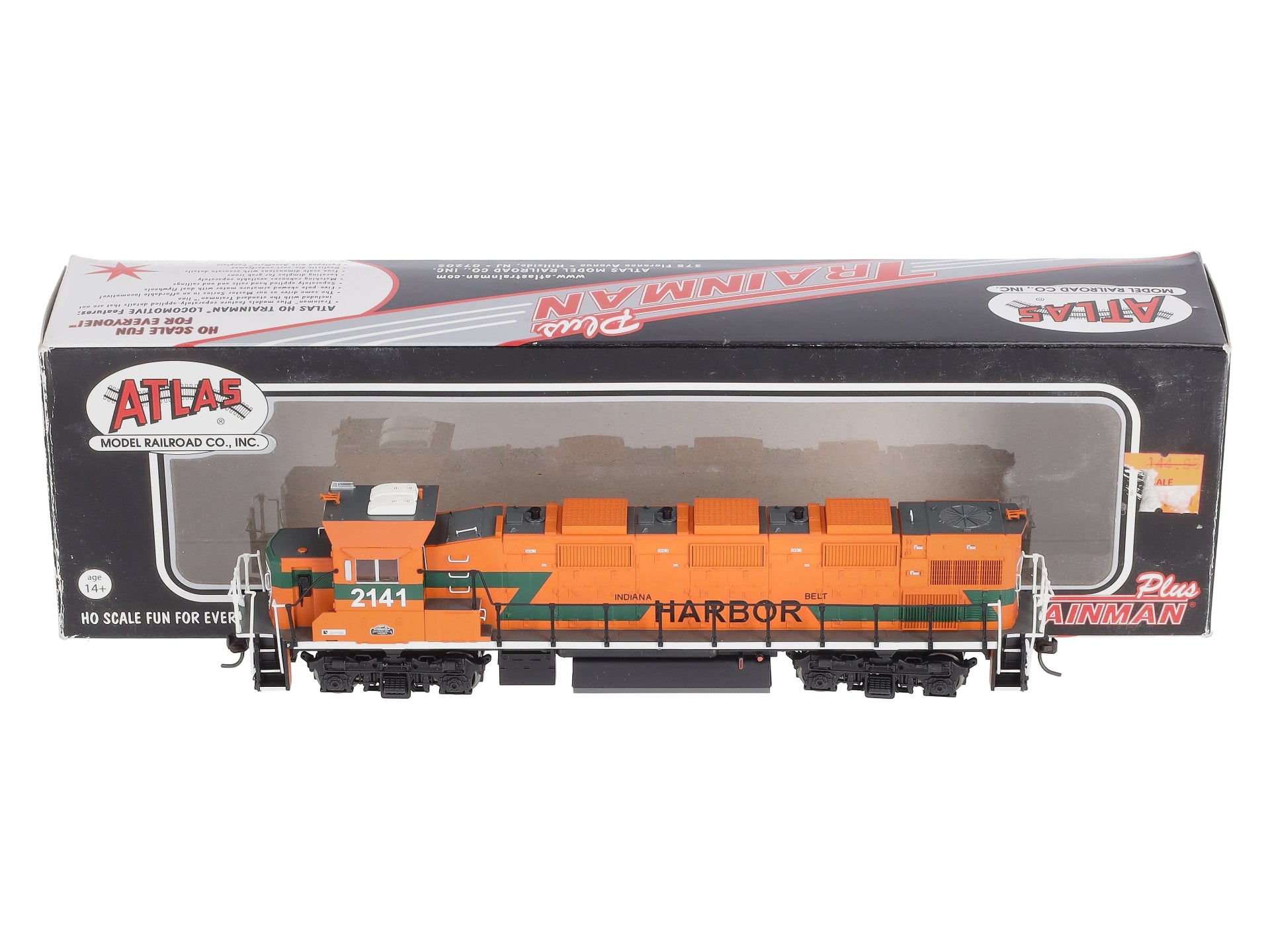Atlas 10001392 HO IHB NRE Genset II Diesel Locomotive #2141 – Trainz