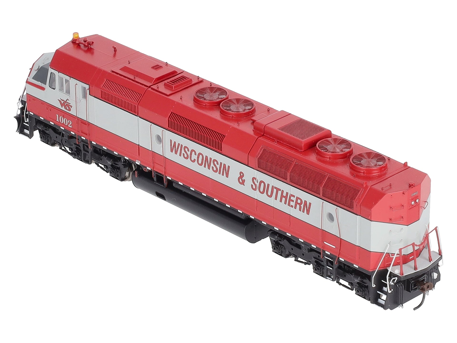 Athearn G67537 HO Wisconsin & Southern F45 Diesel Locomotive #1002