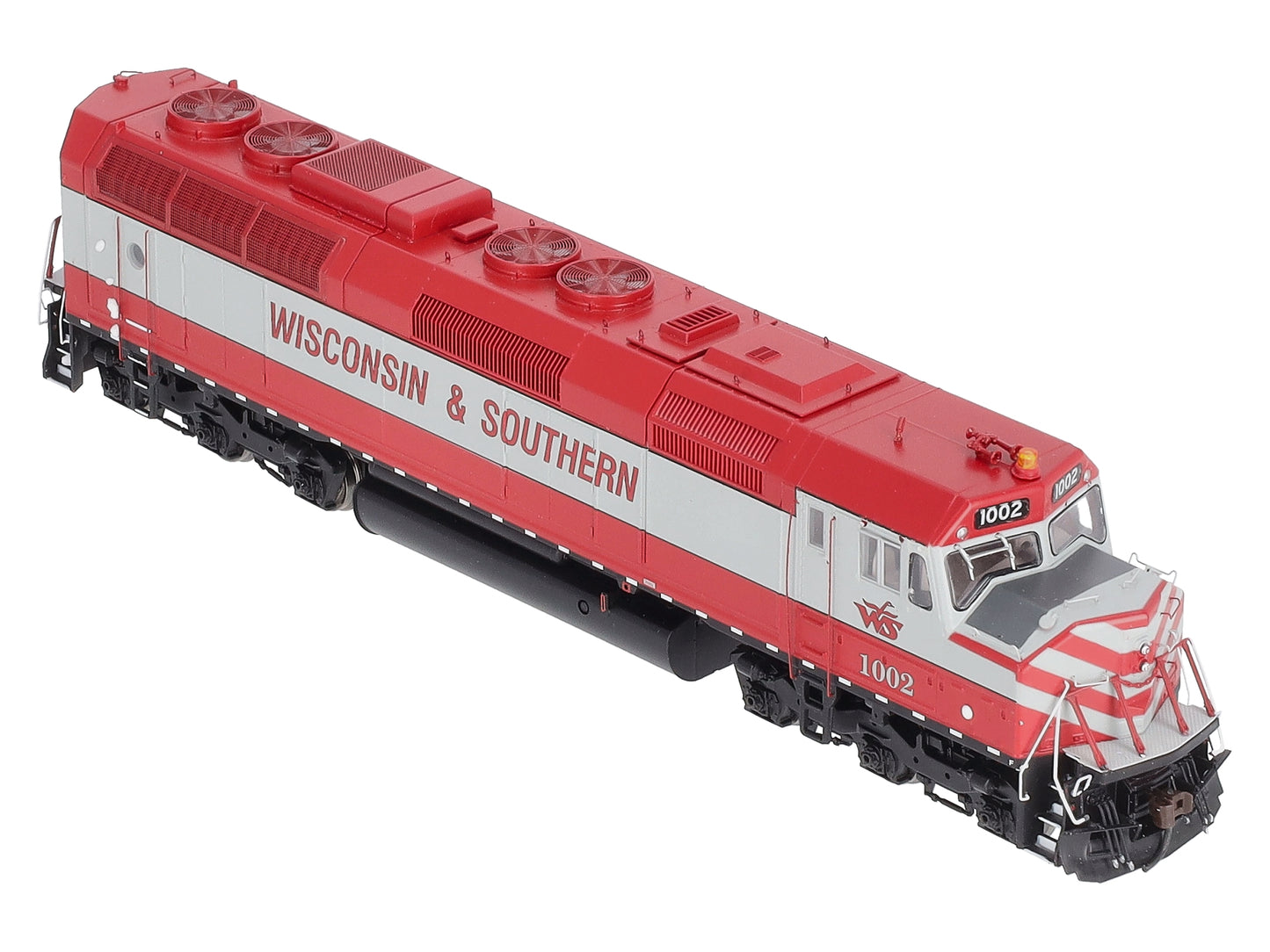 Athearn G67537 HO Wisconsin & Southern F45 Diesel Locomotive #1002