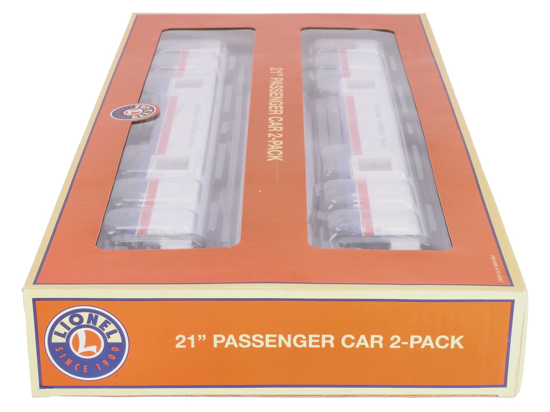 Lionel 6-83592 O Gauge American Freedom Train Passenger Car 2 Pack