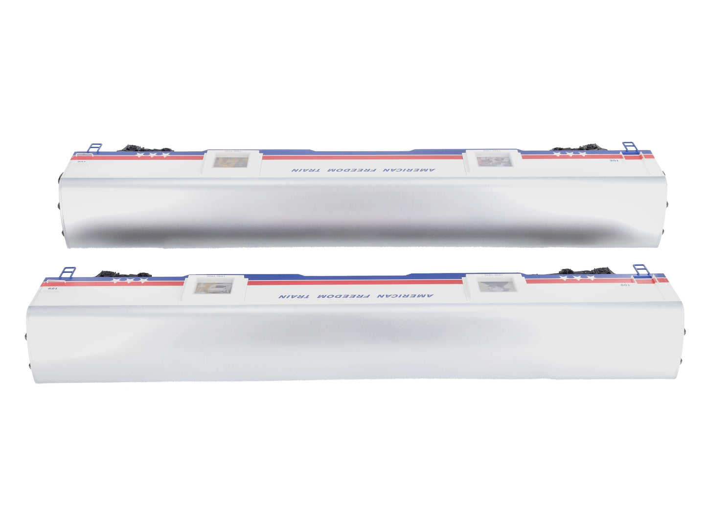 Lionel 6-83592 O Gauge American Freedom Train Passenger Car 2 Pack