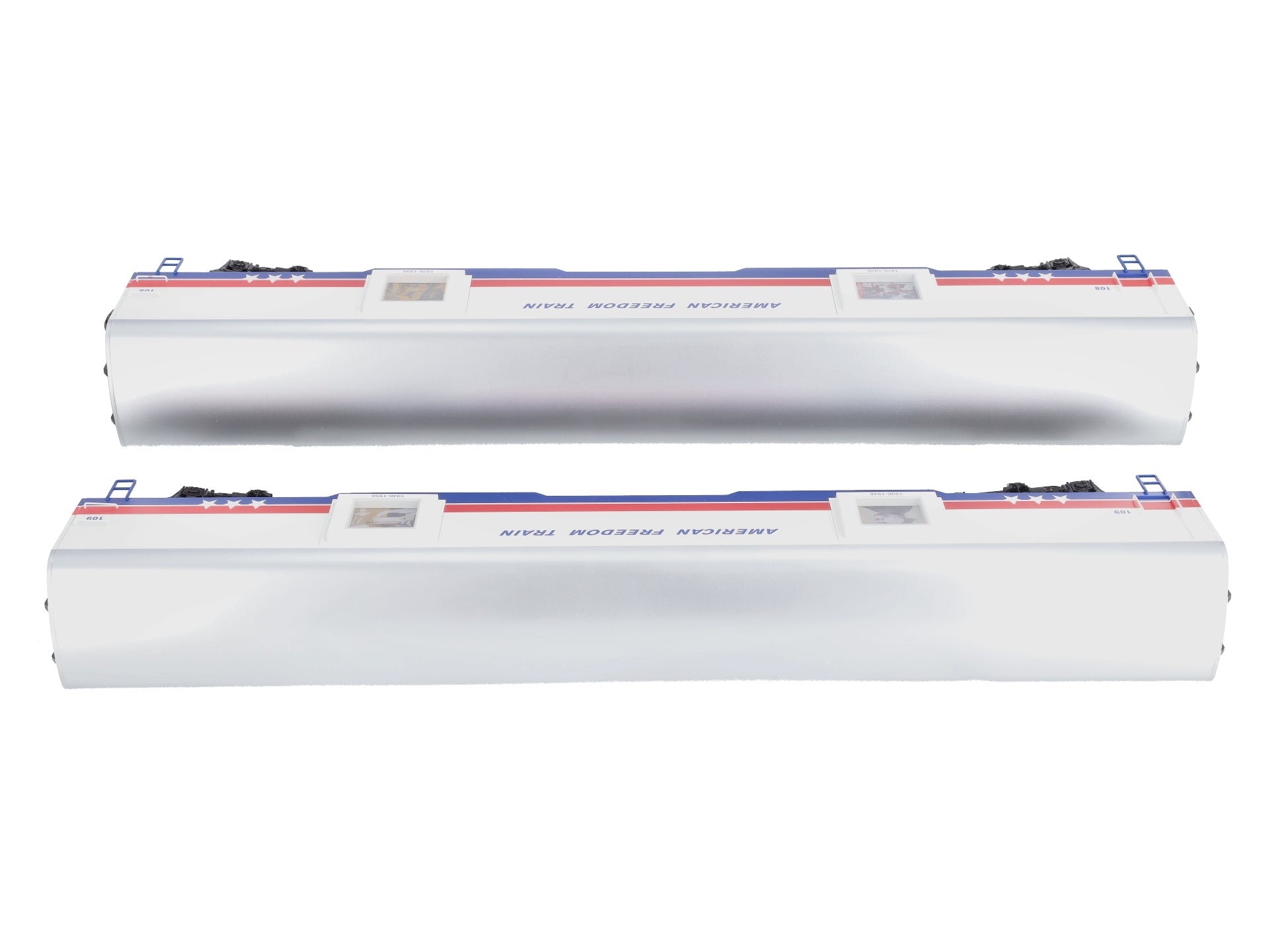 Lionel 6-83592 O Gauge American Freedom Train Passenger Car 2 Pack