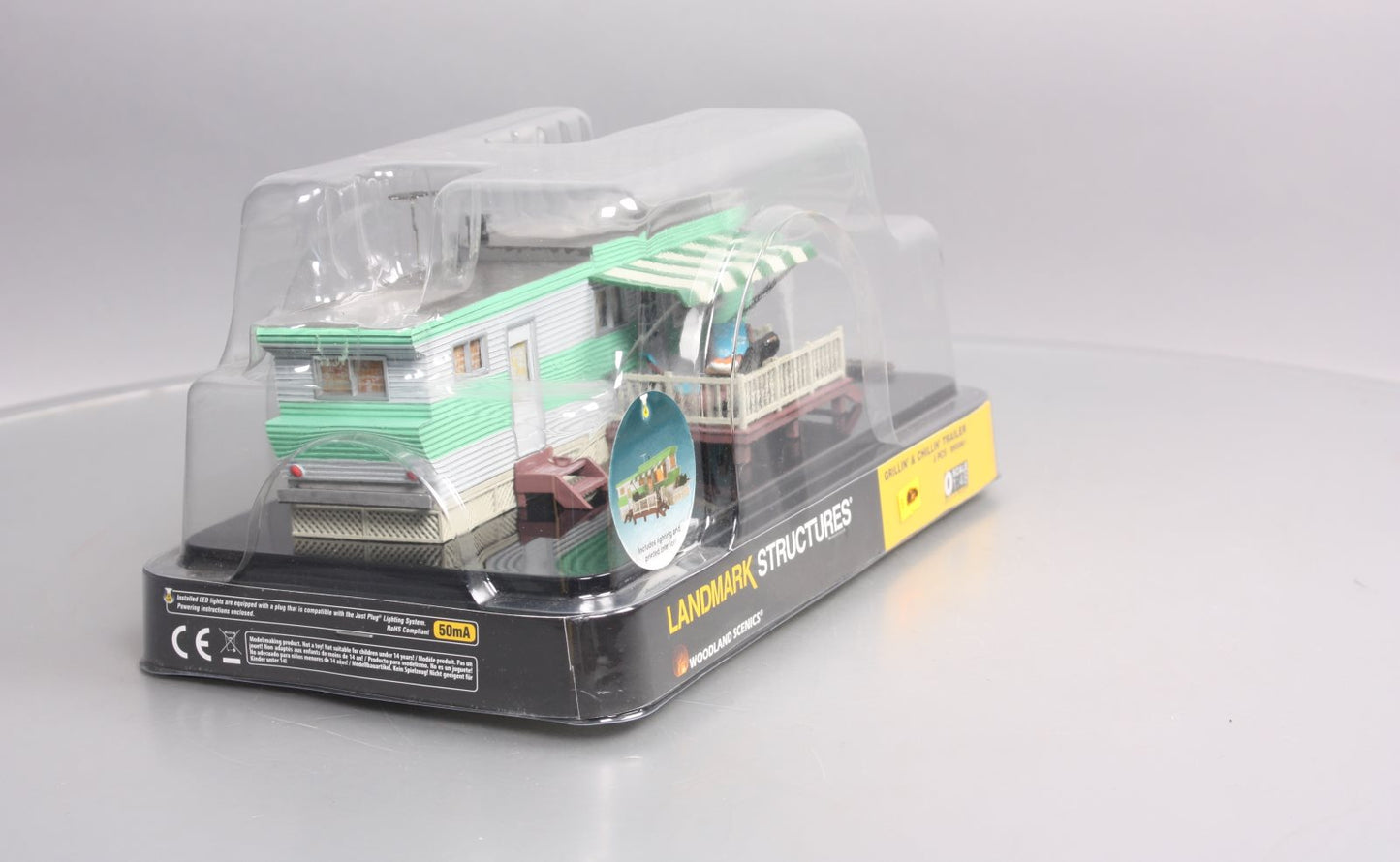 Woodland Scenics BR5861 O Built-&-Ready Grillin' & Chillin' Trailer