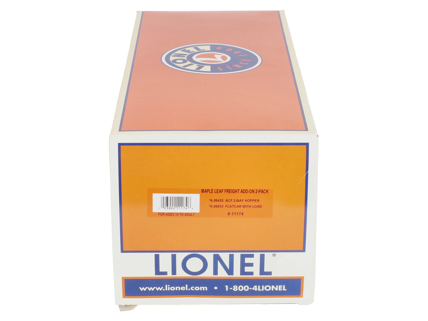Lionel 6-11174 O Maple Leaf Add-On (Set of 2)