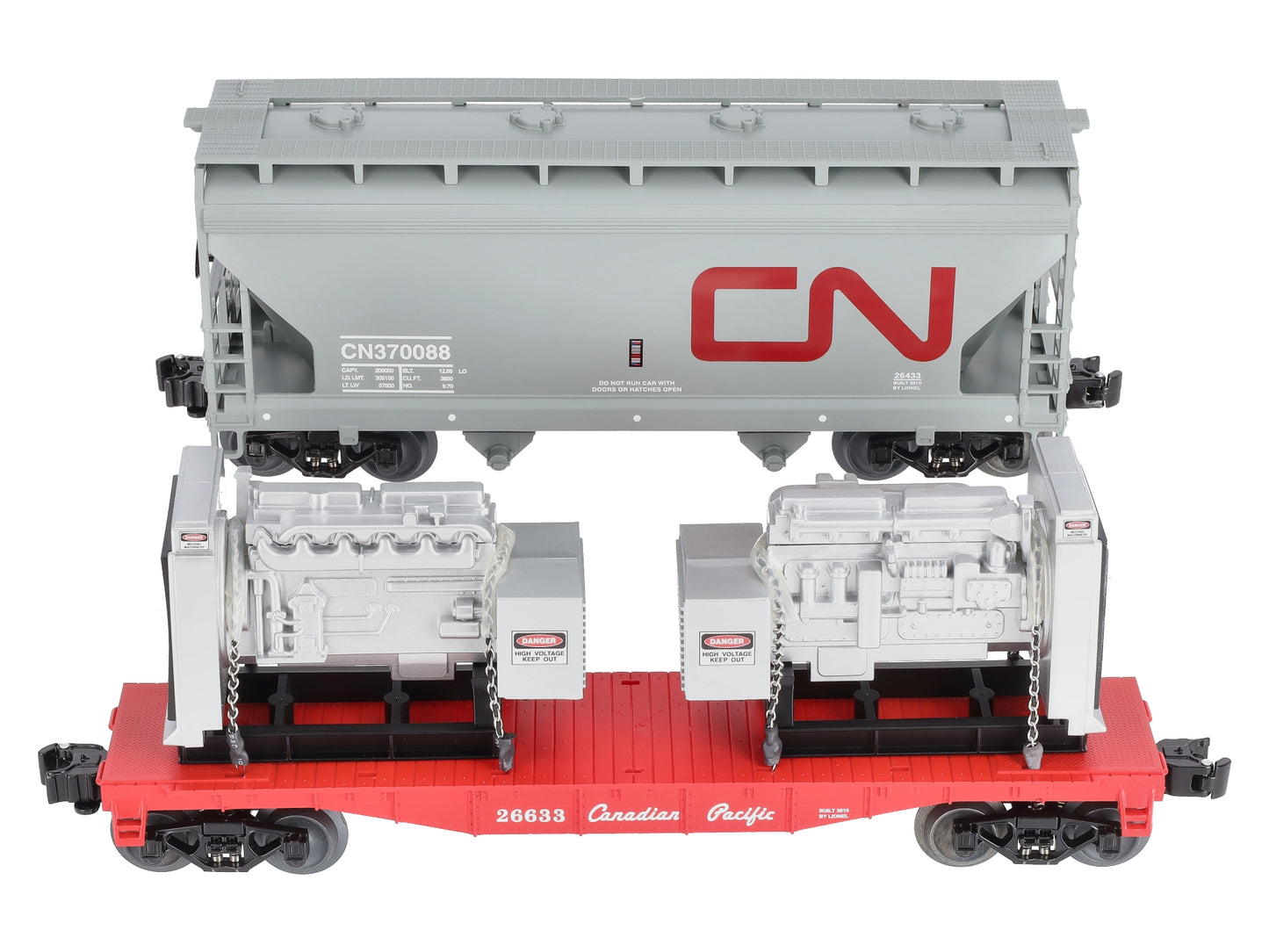 Lionel 6-11174 O Maple Leaf Add-On (Set of 2)