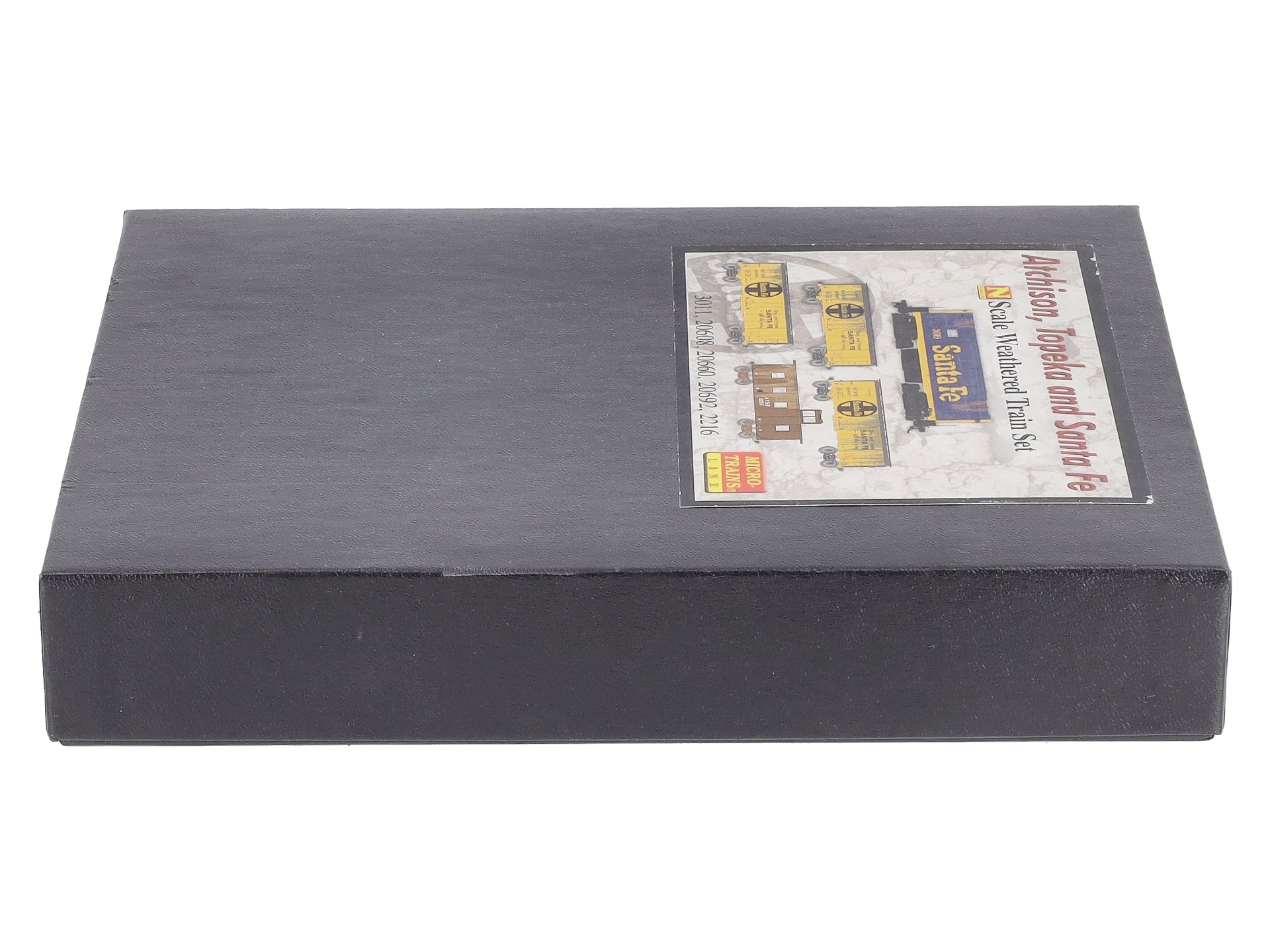Micro-Trains 99301280 N Scale Santa Fe Weathered Diesel Freight Car Set