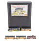 Micro-Trains 99301280 N Scale Santa Fe Weathered Diesel Freight Car Set