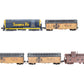 Micro-Trains 99301280 N Scale Santa Fe Weathered Diesel Freight Car Set