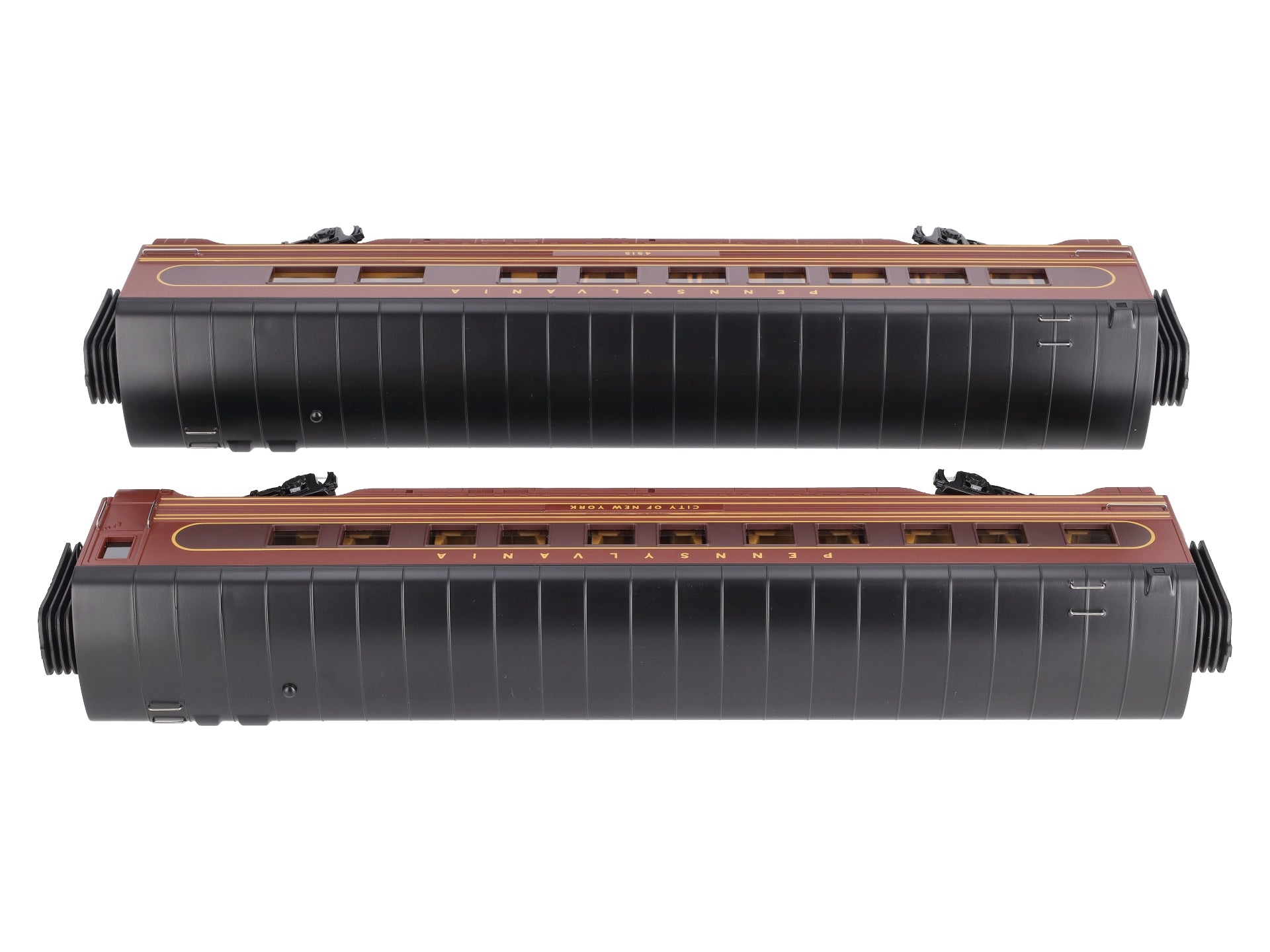 MTH 30-68091 O Pennsylvania 60' Streamlined Sleeper/Diner Set (Set of 2)