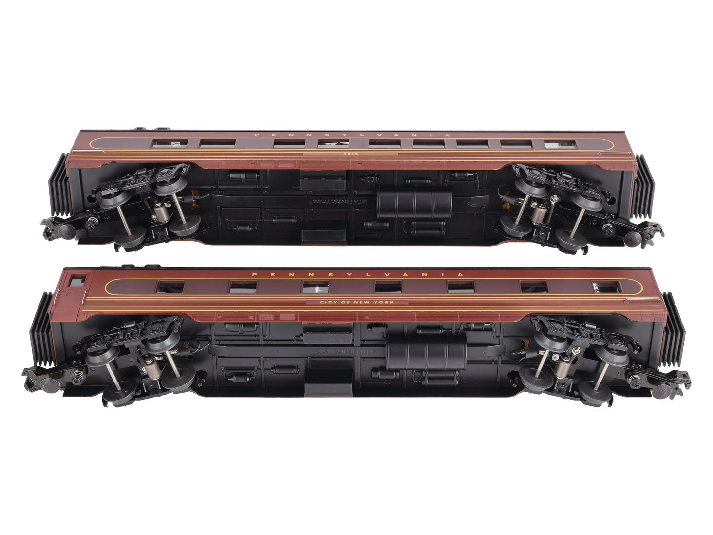 MTH 30-68091 O Pennsylvania 60' Streamlined Sleeper/Diner Set (Set of 2)