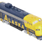 Walthers 920-47711 HO Alaska EMD F7A w/48" Dynamic Fan-Standard DC #1502