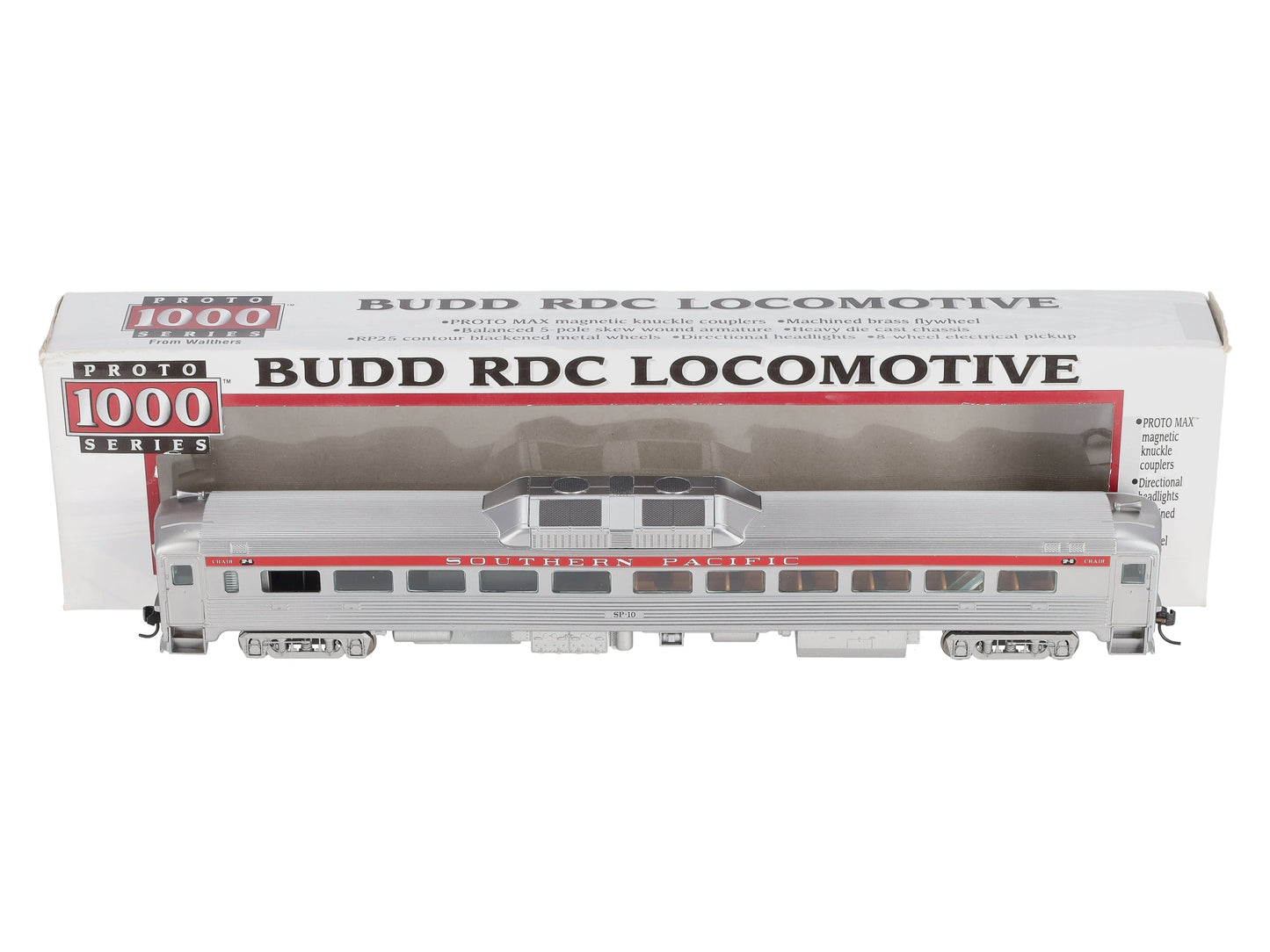 Proto 1000 920-35264 HO Southern Pacific Budd RDC-1 Coach Car #SP-10 NIB