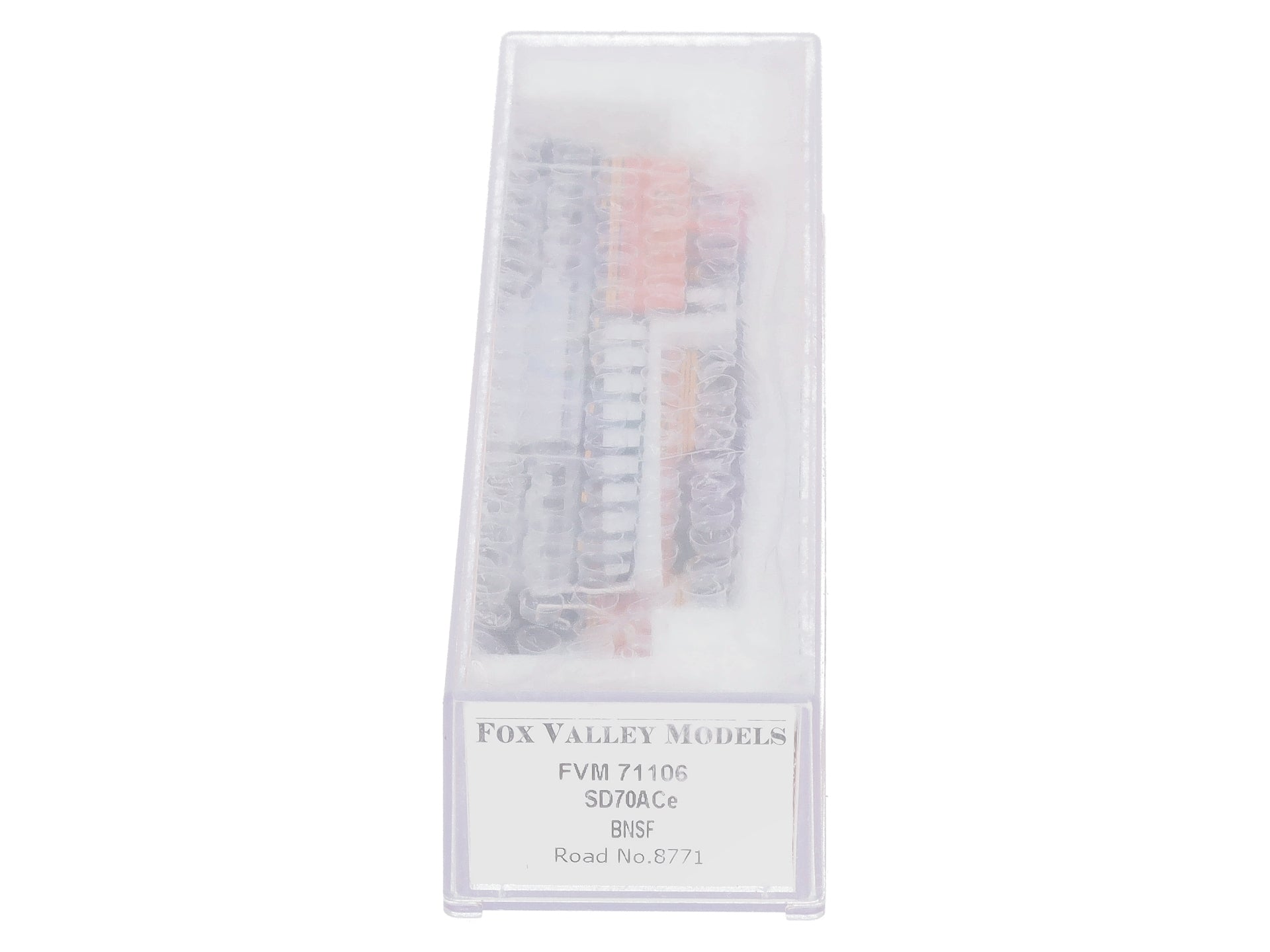 Fox Valley Models 71106 N Burlington Northern Santa Fe SD70ACe Diesel #8771