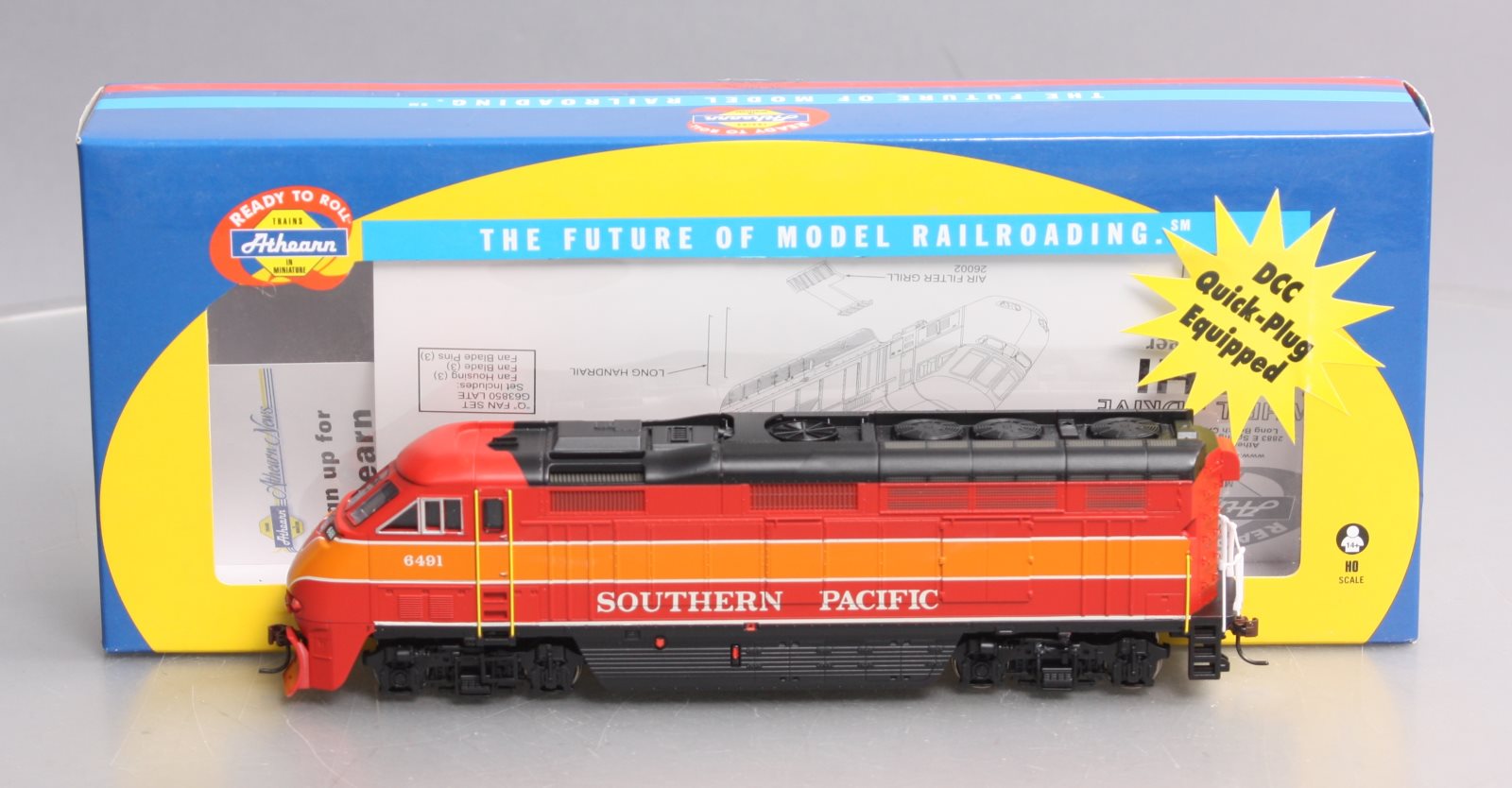Athearn 26345 HO Southern Pacific Daylight F59PHI Diesel
