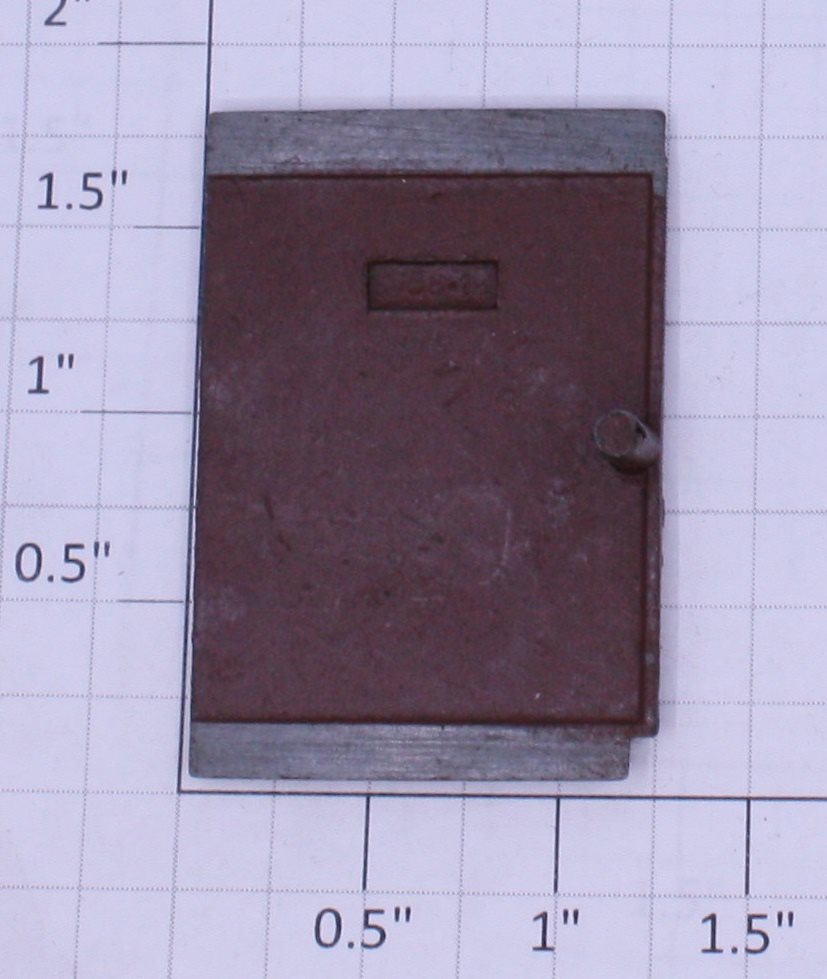 Lionel 2758-12 Right Hand Brown Metal Box Car Door with Post
