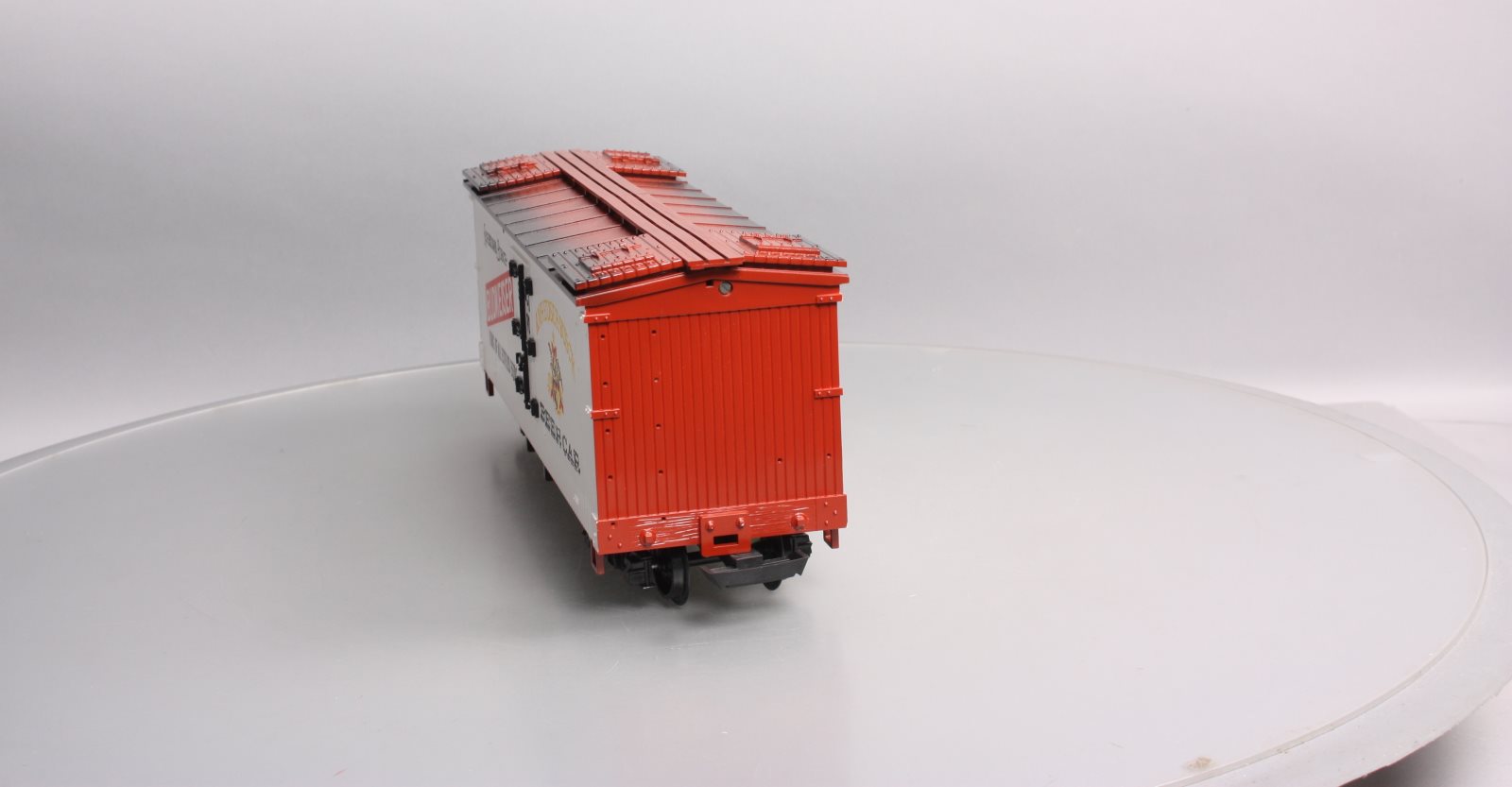 LGB 4070 G Scale Budweiser Woodside Reefer Car #4070 LN/Box
