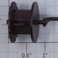 Lionel 18411-25 Maroon Fire Car Hose Spool W/Crank