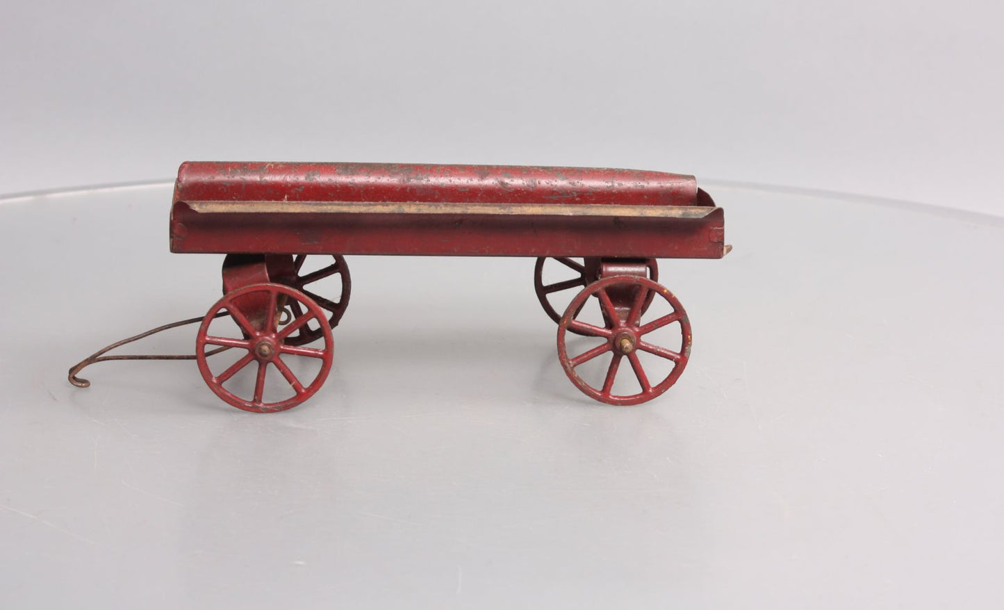 Vintage Tinplate Tractor Wagon VG