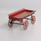 Vintage Tinplate Tractor Wagon VG