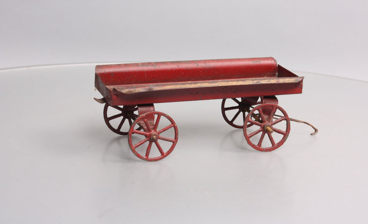 Vintage Tinplate Tractor Wagon VG