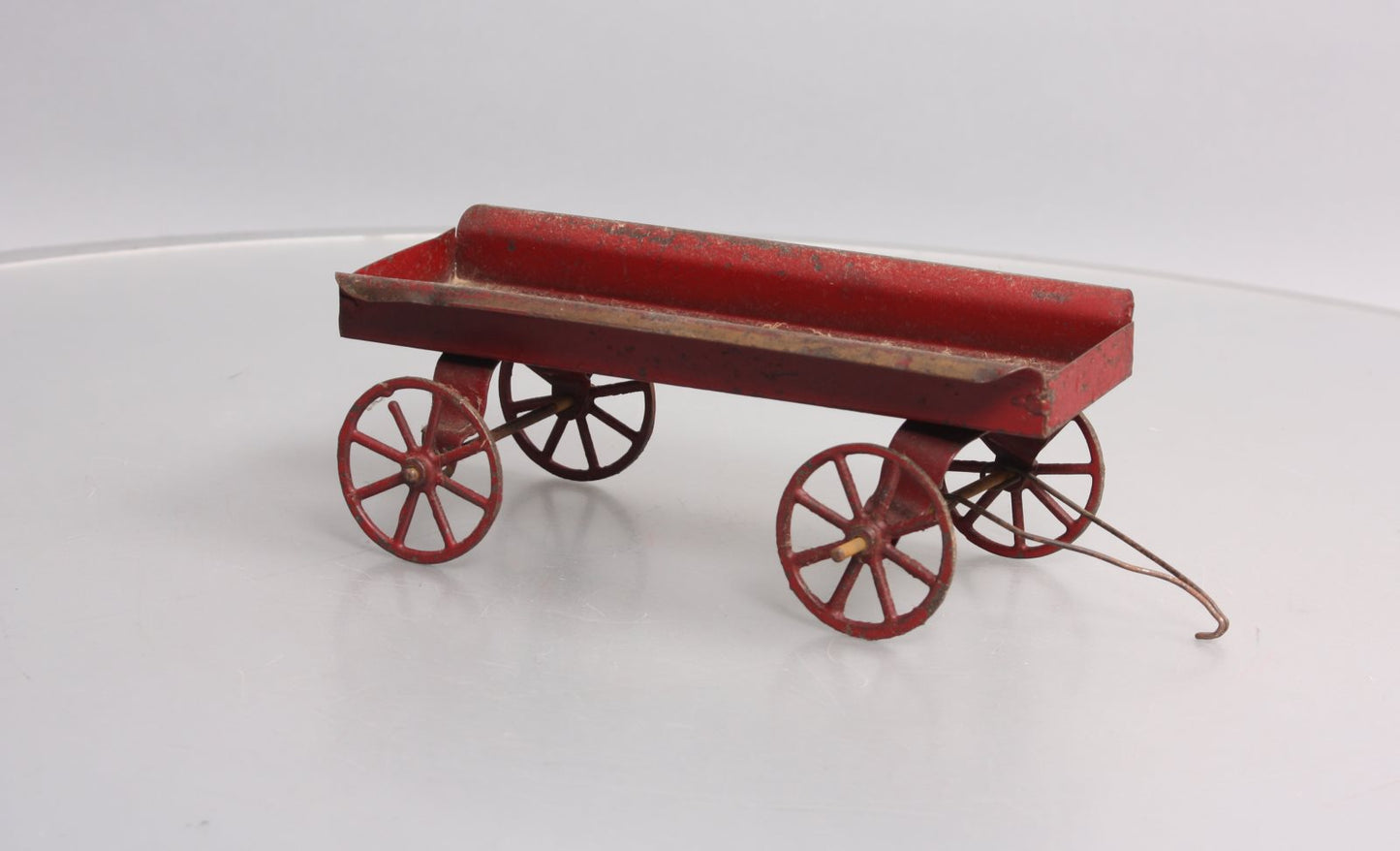 Vintage Tinplate Tractor Wagon VG