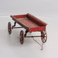 Vintage Tinplate Tractor Wagon VG