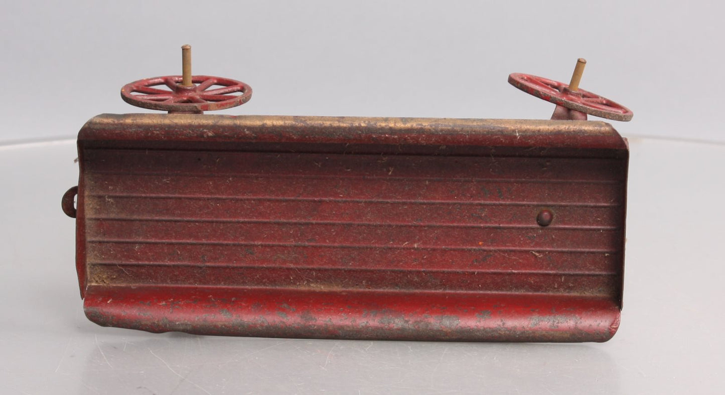 Vintage Tinplate Tractor Wagon VG