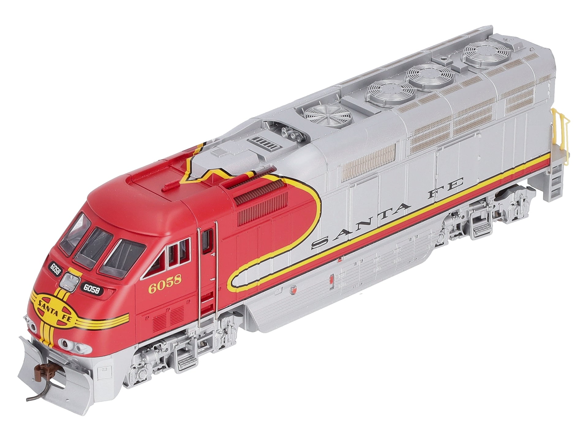 Athearn 26342 HO Santa Fe Passenger F59PHI Diesel Locomotive #6058