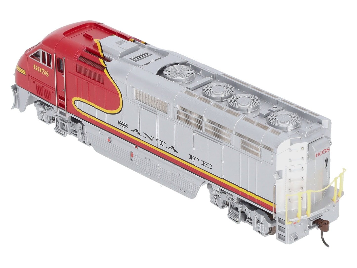Athearn 26342 HO Santa Fe Passenger F59PHI Diesel Locomotive #6058
