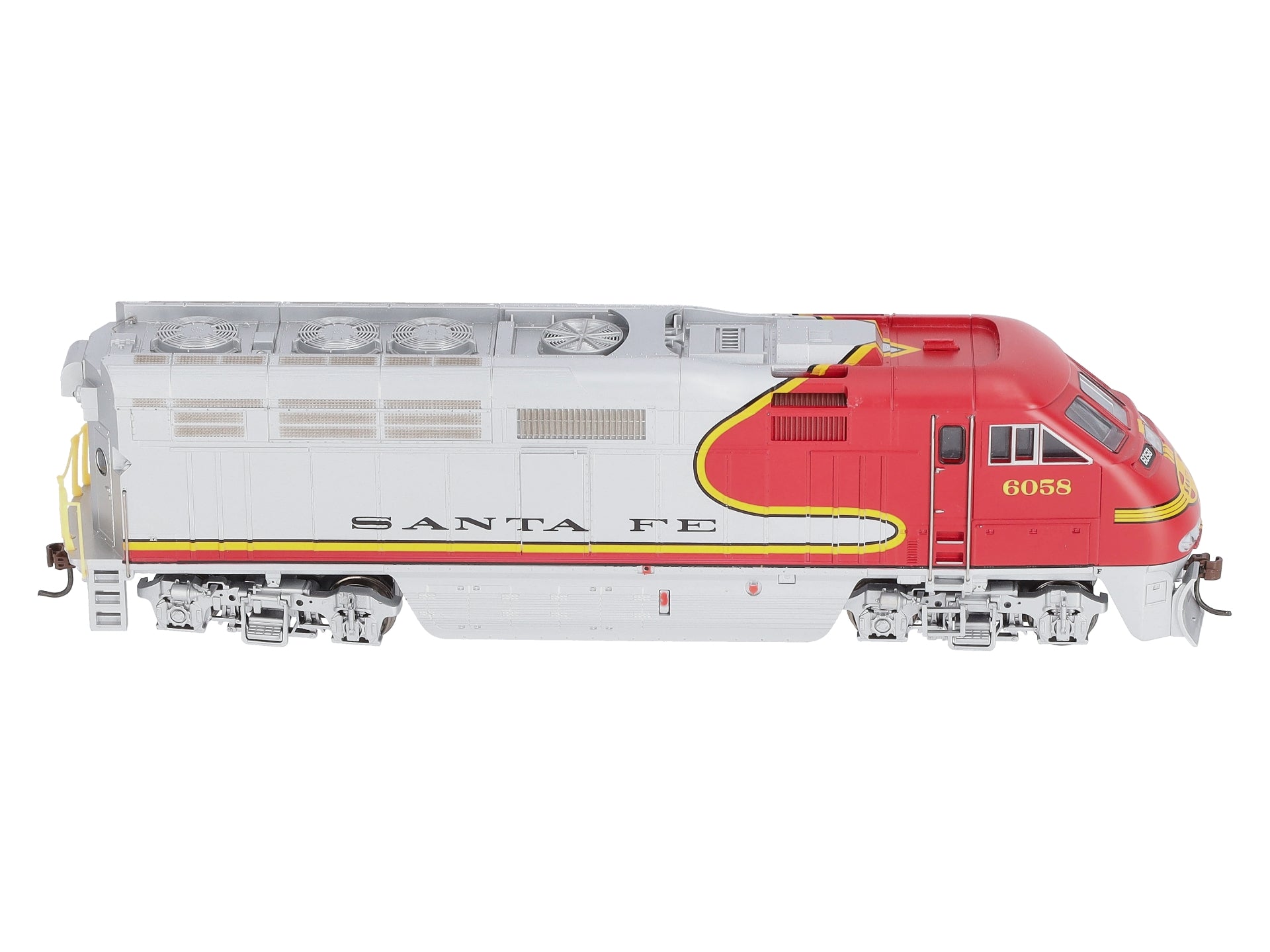 Athearn 26342 HO Santa Fe Passenger F59PHI Diesel Locomotive #6058