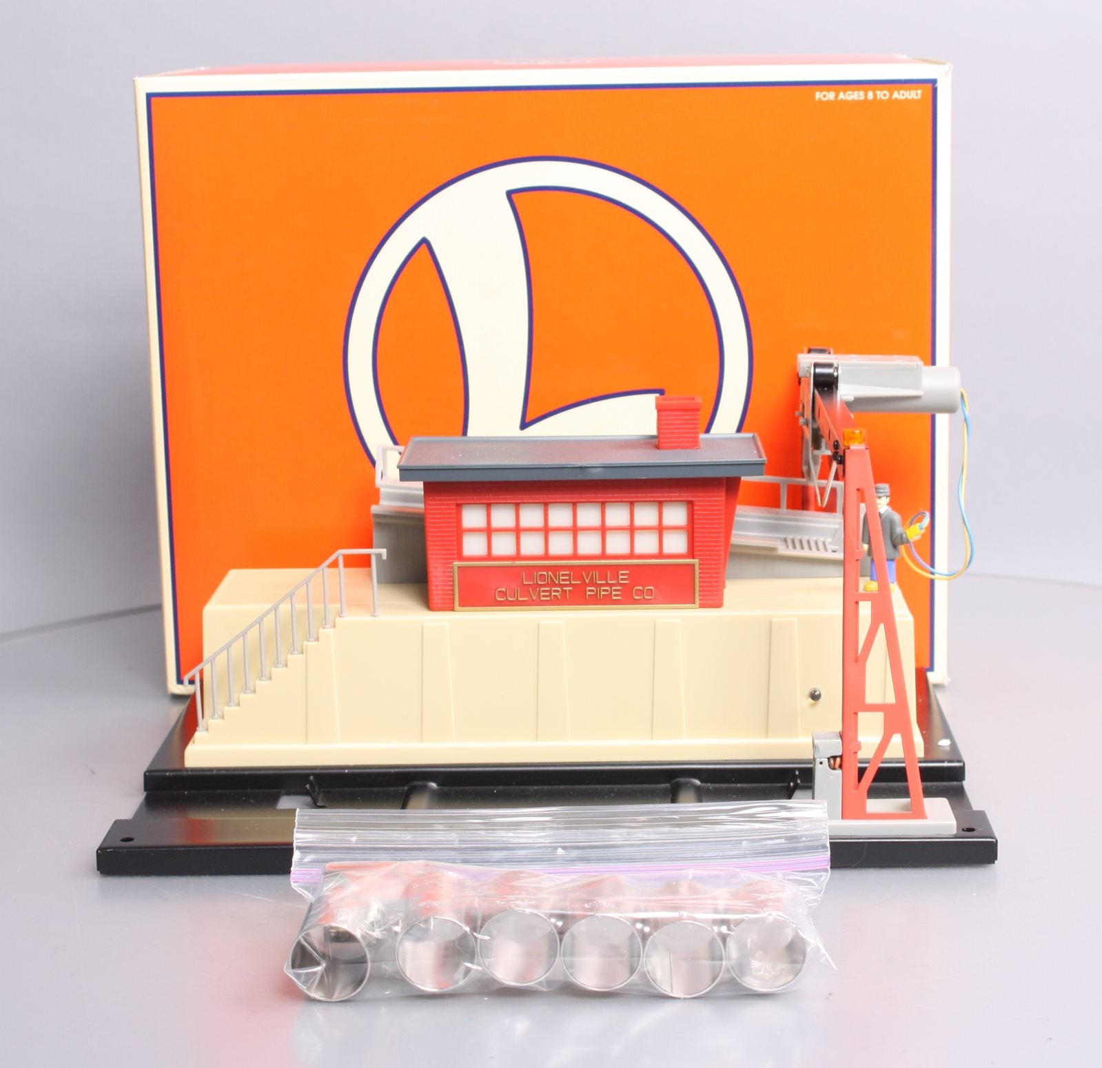 Lionel 6-22965 O Command Control Culvert Loader LN/Box