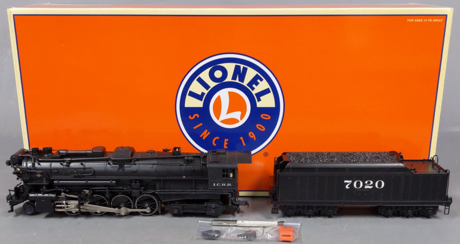 Lionel 6-11391 O Illinois Central 2-8-4 Berkshire Steam Loco