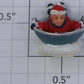 K-Line K42423-8 Skating Pond Sledding Child Figure with Blue Sled