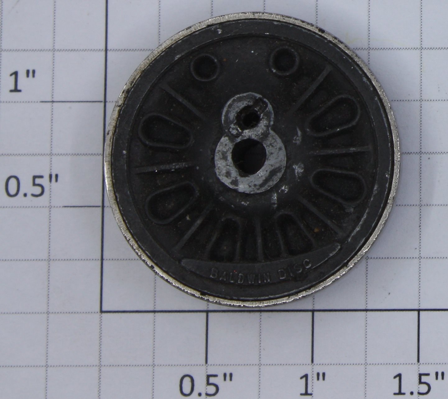 Lionel 226E-64 Baldwin Disc Gear Center Wheel & Rim