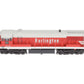 Rivarossi HR2530 HO CB&Q GE U25C Diesel Locomotive - Standard DC #558