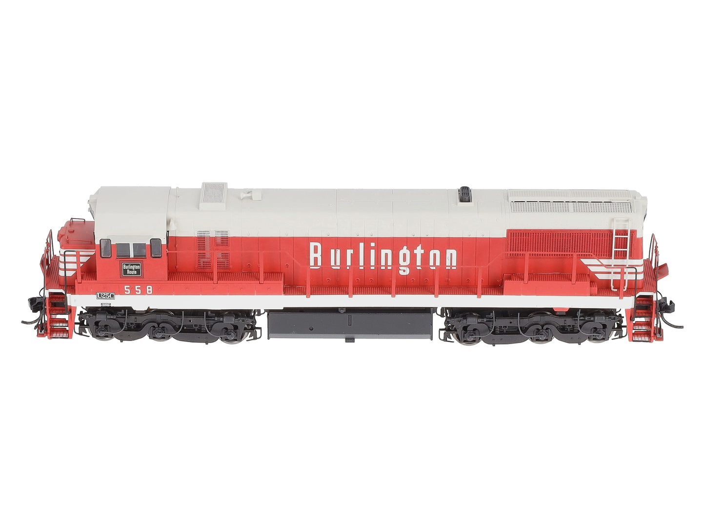 Rivarossi HR2530 HO CB&Q GE U25C Diesel Locomotive - Standard DC #558