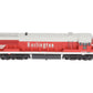 Rivarossi HR2530 HO CB&Q GE U25C Diesel Locomotive - Standard DC #558