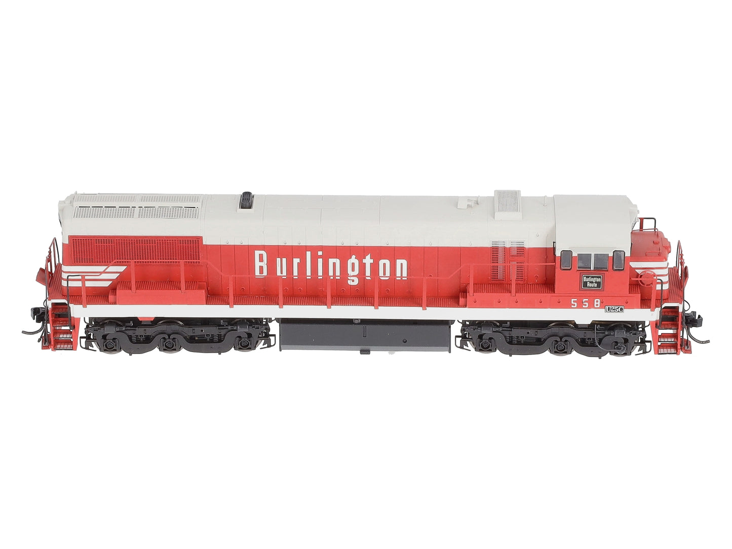 Rivarossi HR2530 HO CB&Q GE U25C Diesel Locomotive - Standard DC #558