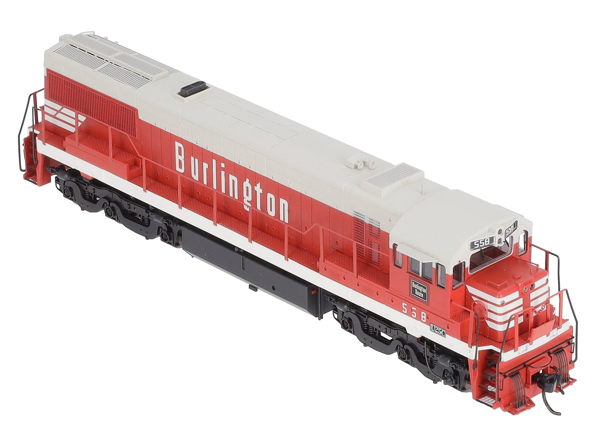 Rivarossi HR2530 HO CB&Q GE U25C Diesel Locomotive - Standard DC #558