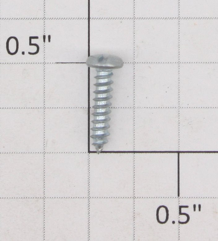 Lionel 264-81 #4 x 1/2" Steel Pan Head Slotted Self Tapping Screw