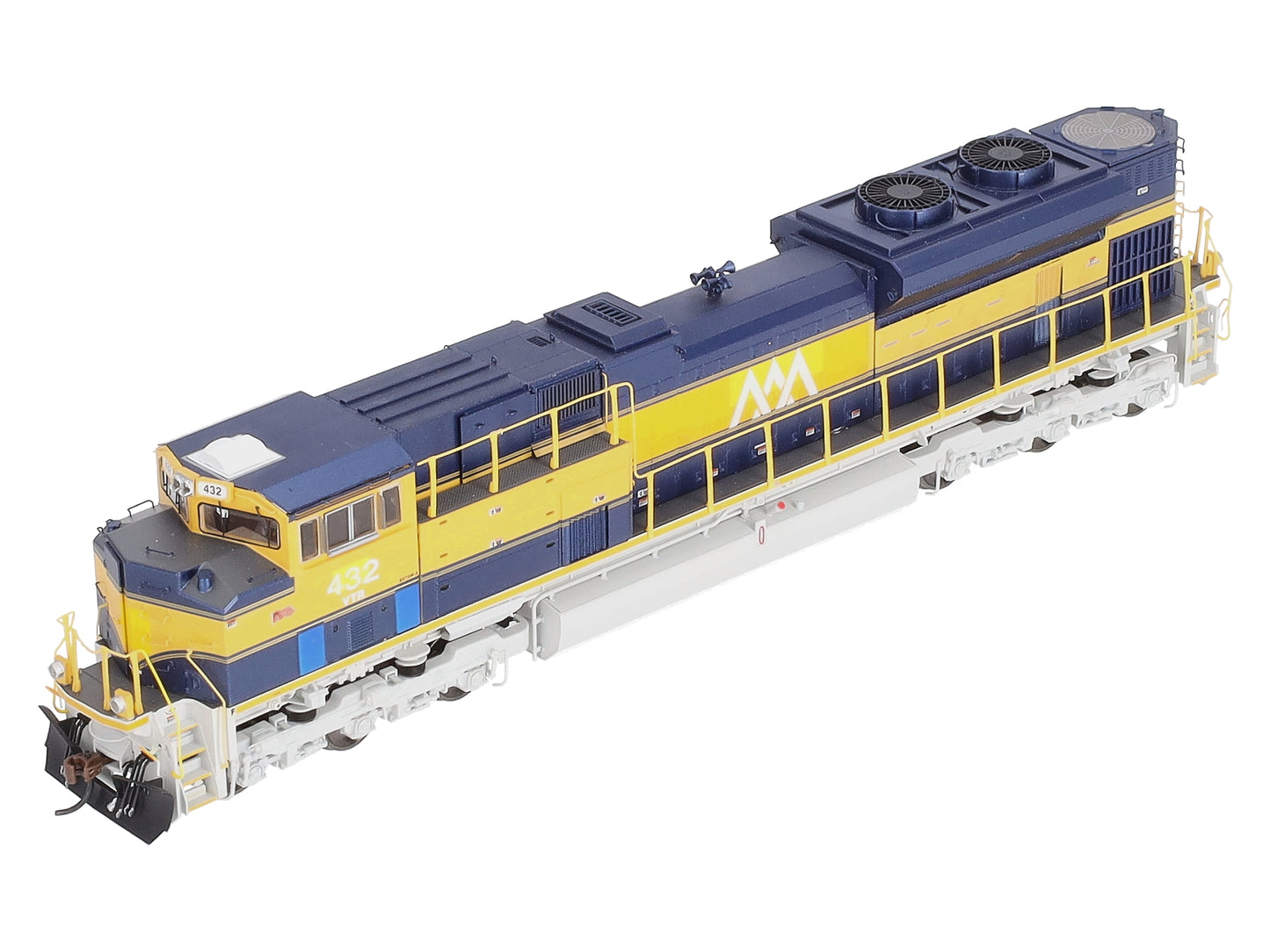 Athearn G69374 HO Vermont Railway SD70M-2 Diesel Engine #432 with DCC & Sound
