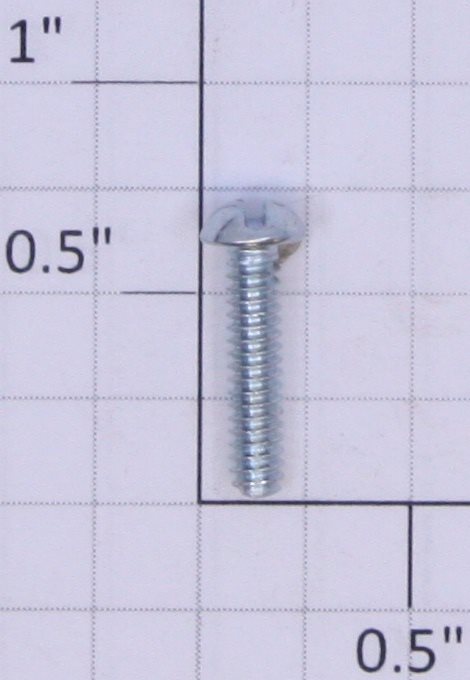 Lionel #6-32 x 5/8" Zinc Coated Slotted Round Head Machine Screw
