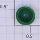 Lionel R-69 R/V/Z Green Translucent Transformer Lens Cap