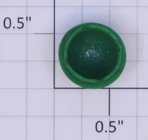 Lionel R-69 R/V/Z Green Translucent Transformer Lens Cap