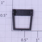 Lionel 85101-295 G Scale 0-6-0 Steam Locomotive Black Plastic Side Step