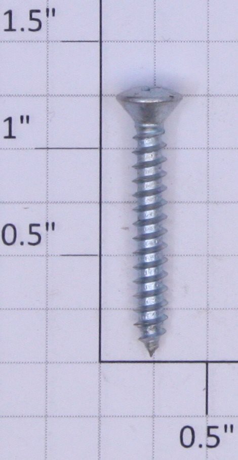 Lionel 20-93 #8 x 1-9/32" Oval Head Phillips Self Tapping Screw