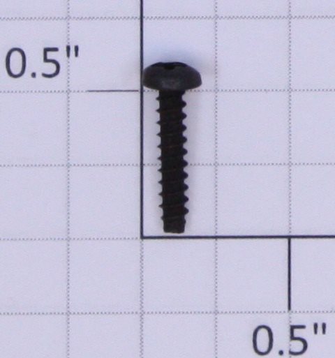 Lionel #4 x 17/32" Black Phillips Pan Head Self Tapping Screw