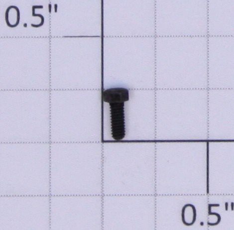 Lionel #1-72 x 3/16" Black Hex Head Screw
