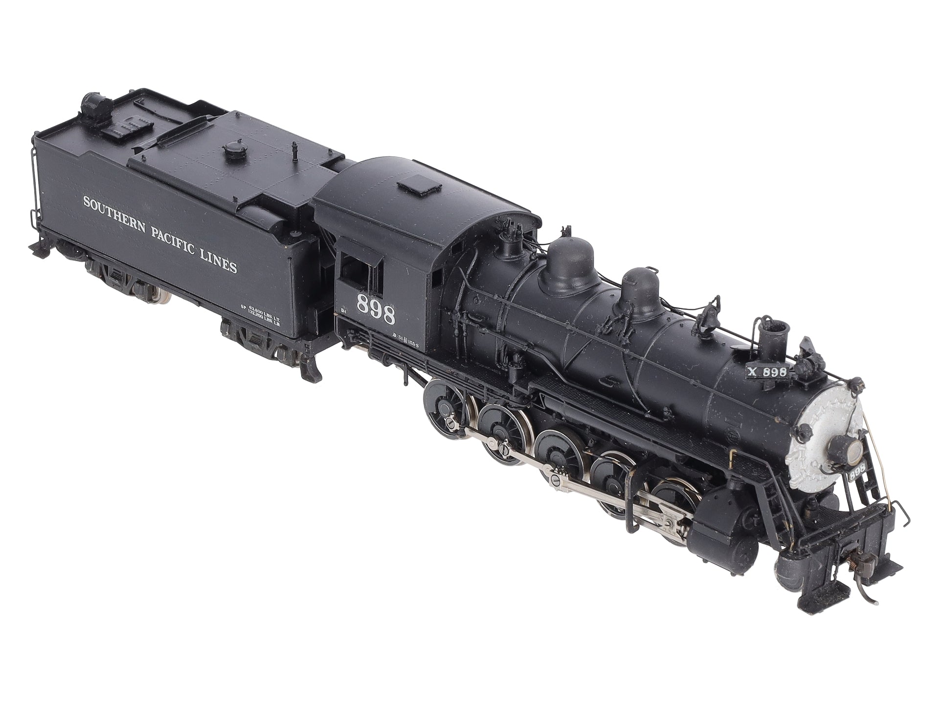 Sunset Models HO BRASS SP D-1 2-10-0 Steam Locomotive