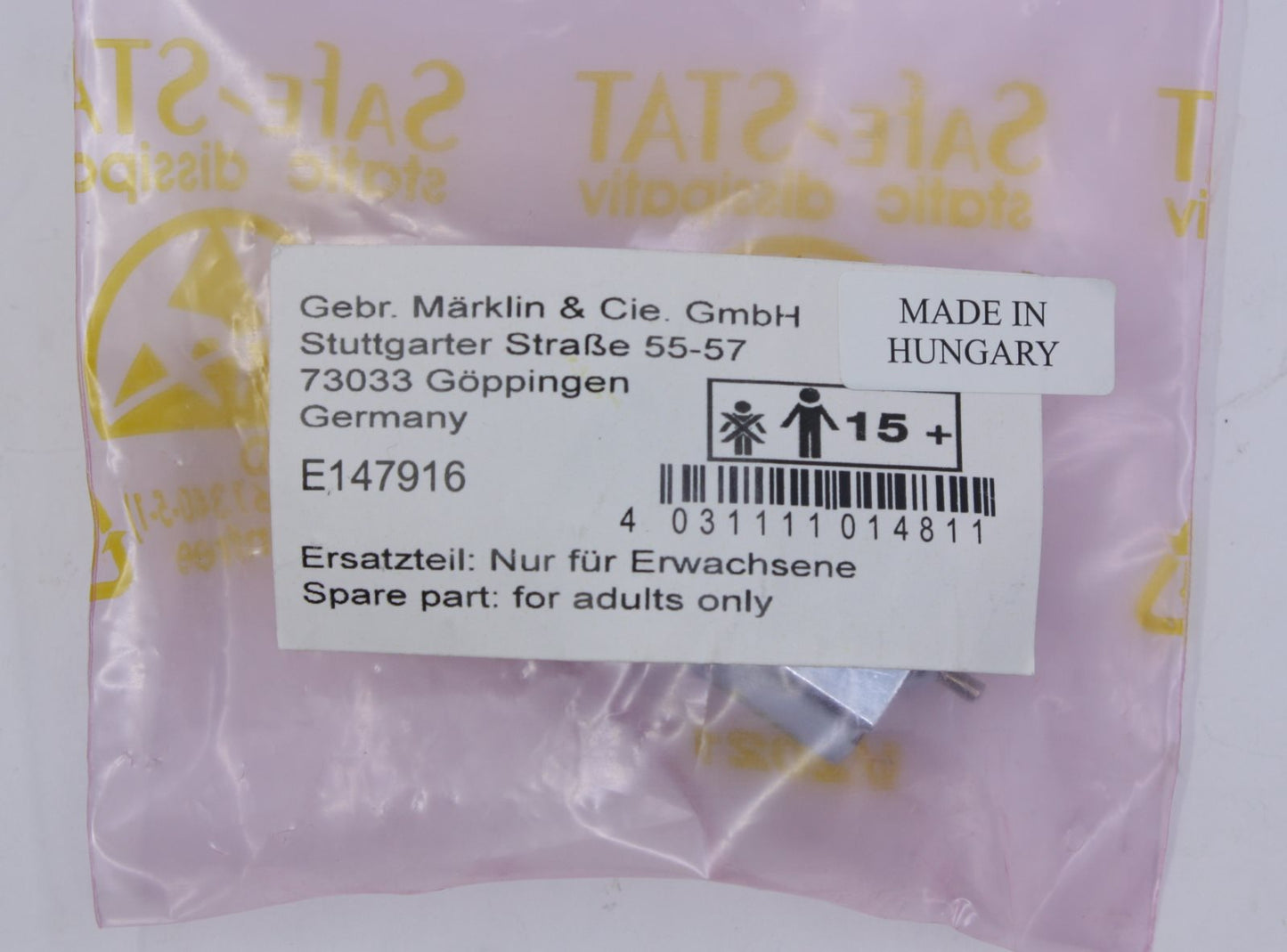 Buhler E147916 12 Volt DC Can Motor for LGB Draisines